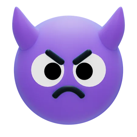 Angry  3D Icon