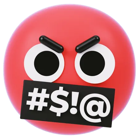 Angry  3D Icon