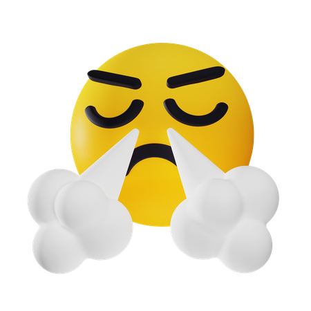 Angry  3D Icon