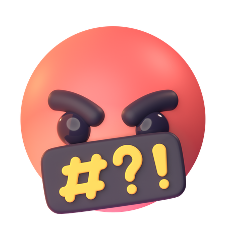 Angry  3D Icon