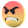 3d angry emoji