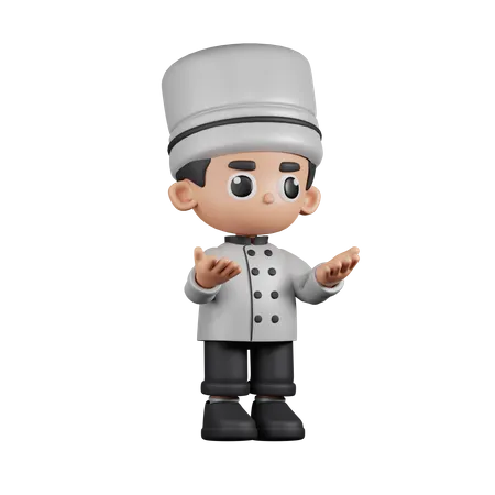 Angry Chef  3D Illustration