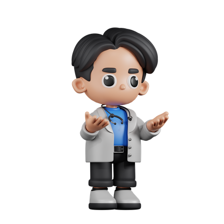 Angry Doctor  3D Icon
