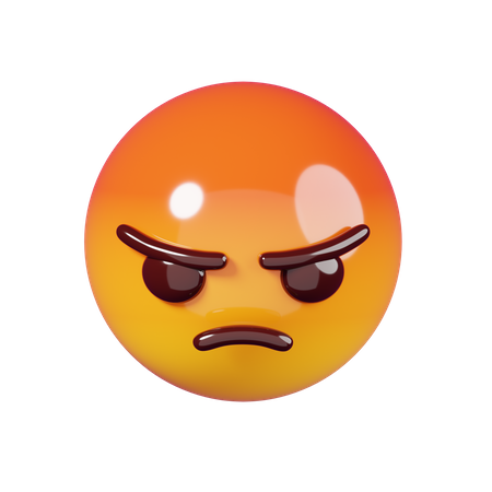 Angry Emoji  3D Emoji