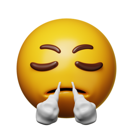 Angry Emoji  3D Icon