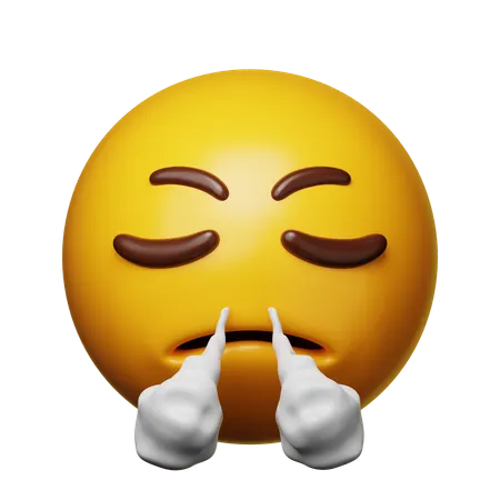 Angry Emoji  3D Icon