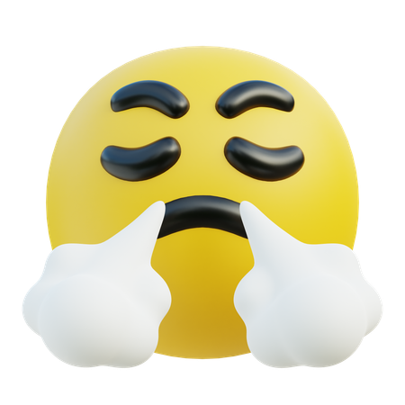 Angry Emoji 3D Illustration  3D Icon