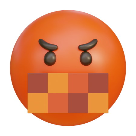 Angry Expression With Open Mouth And Hands On Head Emoji  3D Icon