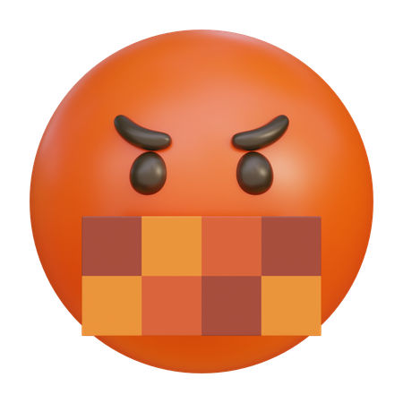 Angry Expression With Open Mouth And Hands On Head Emoji  3D Icon