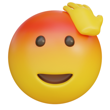 Angry Expression With Open Mouth And Hands On Head Emoji  3D Icon
