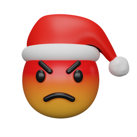 Angry Face  3D Emoji