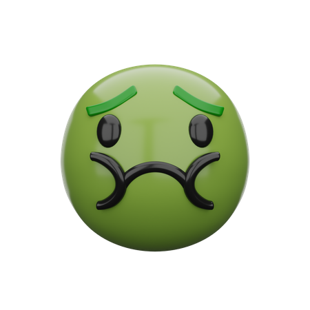 Angry Face  3D Emoji