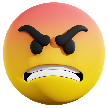 Agressive Emoji 3D Illustrations Designs, Images, Vectors, HD Graphics