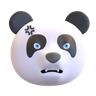 angry panda symbol