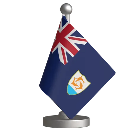 Anguilla  3D Icon