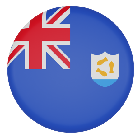 Anguilla  3D Icon