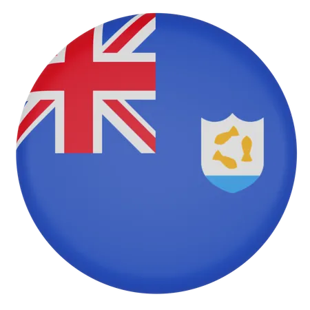 Anguilla  3D Icon