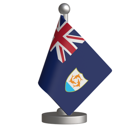 Anguilla  3D Icon