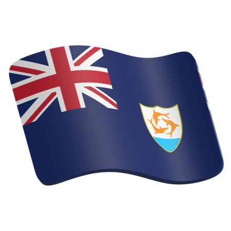 Anguilla  3D Icon