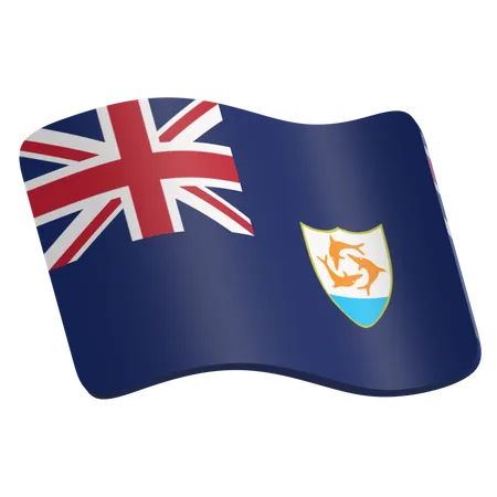 Anguilla  3D Icon