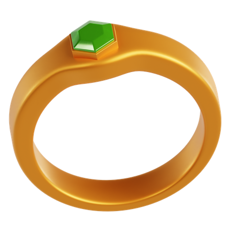 Anillo  3D Icon