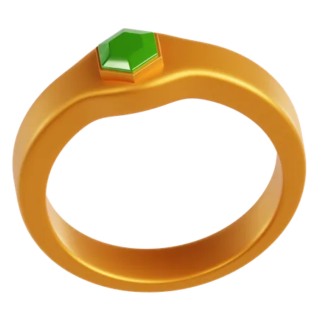 Anillo  3D Icon