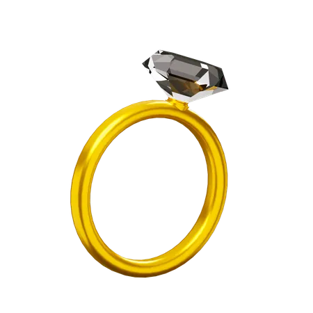 Anillo  3D Icon