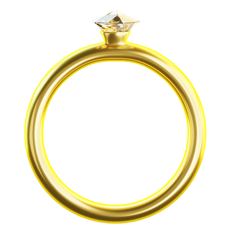 Anillo  3D Icon