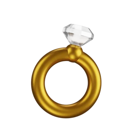 Anillo  3D Icon