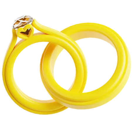 Anillo  3D Icon