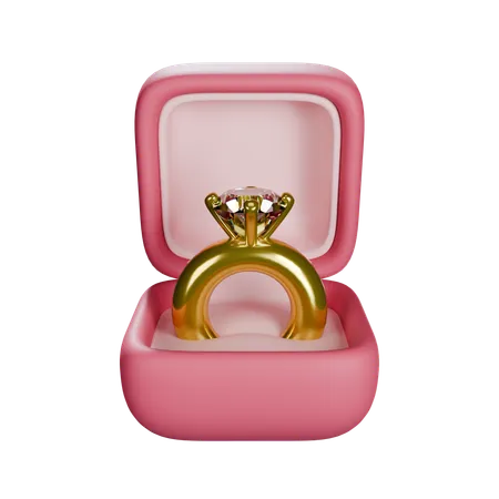 Anillo  3D Icon