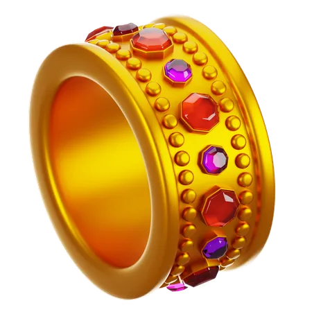 Anillo  3D Icon