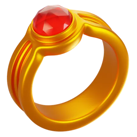 Anillo  3D Icon