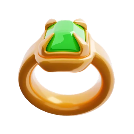 Anillo  3D Icon