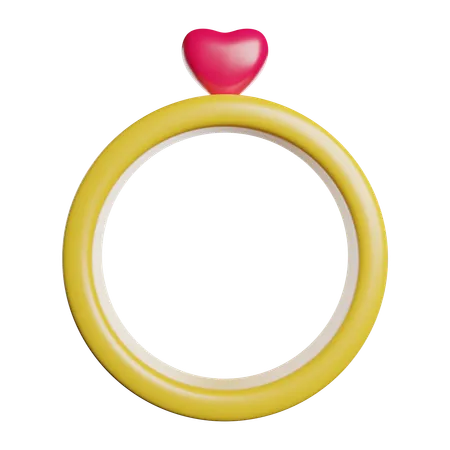 Anillo  3D Icon