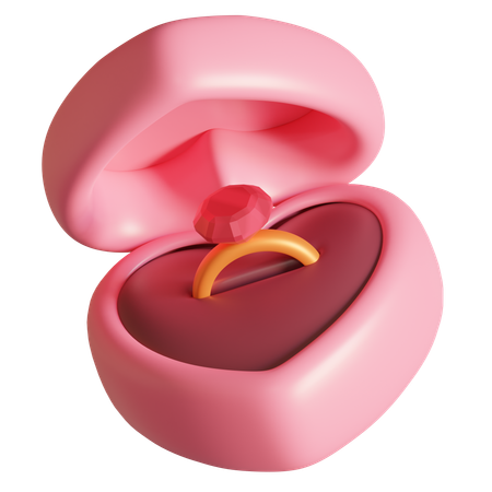 Anillo  3D Icon