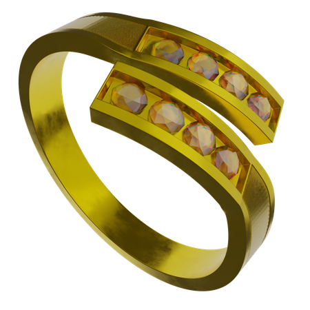 Anillo  3D Icon