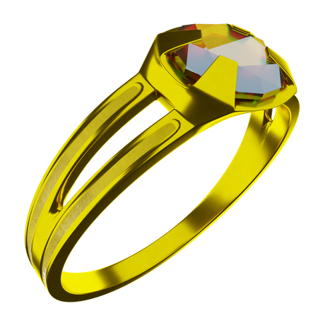 Anillo  3D Icon