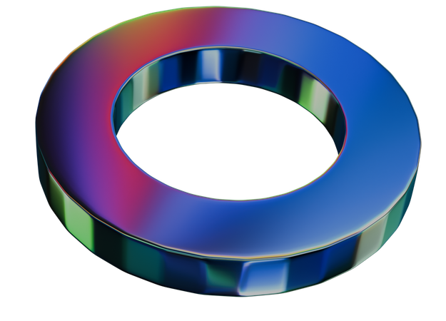 Anillo  3D Icon