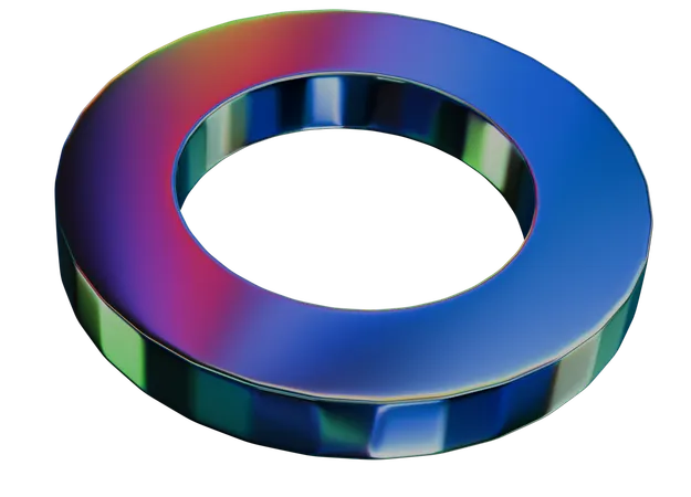 Anillo  3D Icon