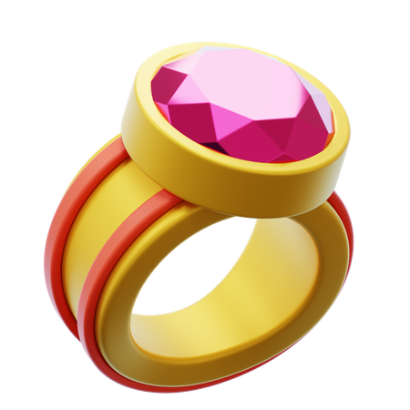 Anillo  3D Icon