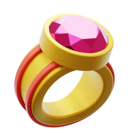 Anillo  3D Icon