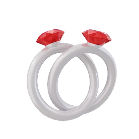 Anillo  3D Icon