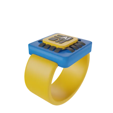 Anillo de ai  3D Icon