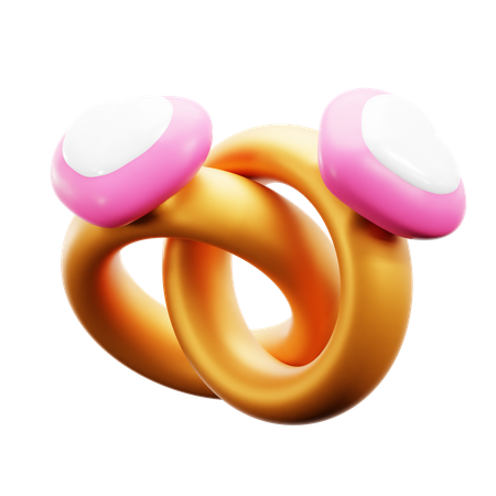 Anillo de amor  3D Icon