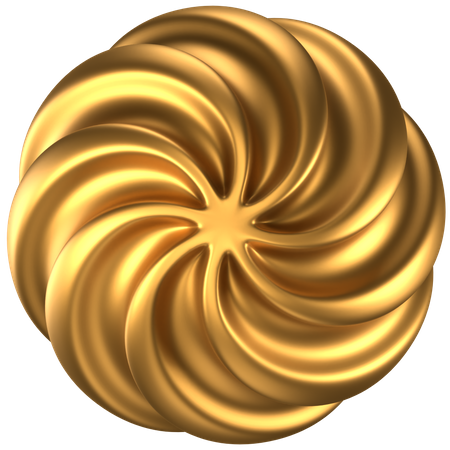 Forma abstracta de anillo circular  3D Icon