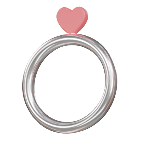 Anillo de amor  3D Icon