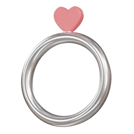 Anillo de amor  3D Icon