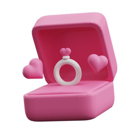 Anillo de amor  3D Icon