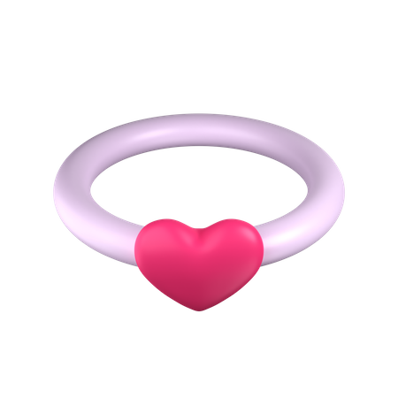 Anillo de amor  3D Icon